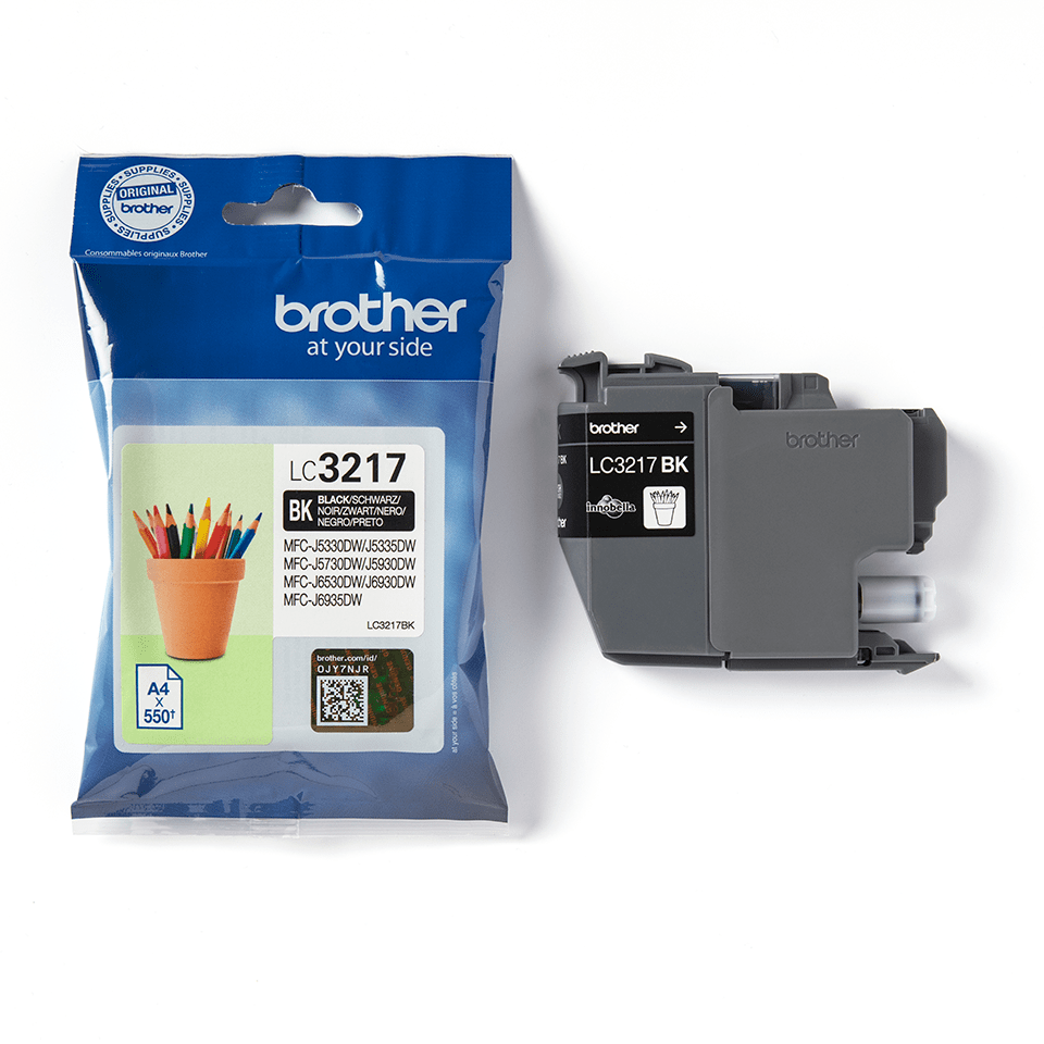 Oriģinālā Brother LC3217BK tintes kasetne - melna krāsa 3